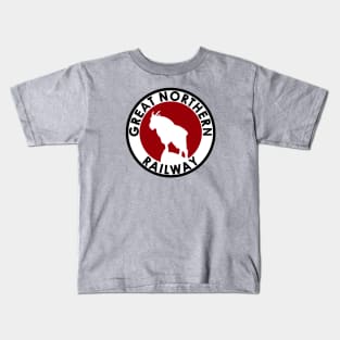 Great Northern Railroad Kids T-Shirt